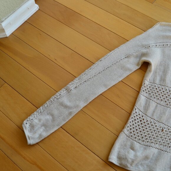 Maje Cashmere Blend Open Knit Sweater XS - Picture 8 of 16